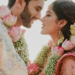 Swasika Instagram - We decided to do life together ❤️ Mua for Swasika : @abilashchickumakeupartist Mua for Prem : @makeoverbykichu Styling for swasika: @abilashchickumakeupartist Styling for prem: @amal_gop Special thanks : @nithinsuresh_su Blouse and dupatta : @jazaashdesignstudio Saree : @kanchivaram.in Prem's dress : @men_in_q_wedding Ornaments: @ttdevassy Garland: @blackgold_designingstudio Photography: @weddingbellsphotography Events. @oyster_events_ #swasikavj #swasika #premjacob #wedding #ps4ever #swasamay
