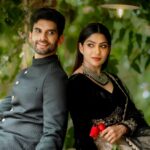 Swasika Instagram - Together is a wonderful place to be 😀 Swasika's stylist @tharunya_vk Costume @denairaboutique Makeup @vanithya Prem stylist @amal_gop Costume @vogue_designer_studio #ps4ever #ps4ever #premsika #premjacob #weddings #swasikavj #swasika