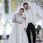 Swasika Instagram - Joined in love, surrounded by joy, family celebrates a wedding filled with happiness and endless blessings.The celebrations will continue.. PS FOR EVER Camera and editz @abi_fine_shooters MUA & Styling @abilashchickumakeupartist Swasikas Costume @jazaashdesignstudio Accessories @goodwillcollectionskerala Styling for Prem @amal_gop Outfit for prem @life_of_colours_ Mua for prem @makeoverbykichu #swasikavj #swasika #premjacob #ps4ever #celebritywedding