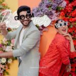 Swasika Instagram - The beginning of forever ! Mua : @abilashchickumakeupartist Swasikas Costume: @thantrek.design.couture Prem's Costume: @men_in_q_wedding Styling: @amal_gop Photography: @paper_plane_wedding Events : @pakyoweddings #ps4ever #swasikavj #premjacob #swasamay #swasika #prem #cocktailparty