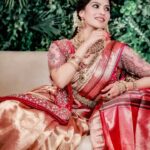 Swasika Instagram - The gorgeous @swasikavj gracefully embraced the magic of her special day in our enchanting Organza Tissue Kanchipuram Silk Saree. Here’s a glimpse of how the saree shopping went! Authentic joy, timeless charm, and a celebration of love! Extending our heartfelt wishes to this amazing couple. Thank you for choosing @kanchivaram.in Saree : @kanchivaram.in Styling & MUA : : @abilashchickumakeupartist Blouse and dupatta: @jazaashdesignstudio DM US @kanchivaram.in or ☎️ us in +91 70120 07488, 8921243414 for queries or to place your orders…. You can also ask us for a virtual appointment to take a closer look at our available collection of Sarees in the store …. #swasikavj #swasika #premjacob #wedding #ps4ever #swasamay #puresilksaree #silks #silksarees #kanchipattu #kanchipuram #kanchipuramsaree #wedding #indianwedding #southindianbride #traditionalwear #occassionwear #ethnicwear #contrast #colors #vibrant #fashion #styleinspiration #trend #clothing #onlineshopping