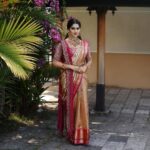 Swasika Instagram - @swasikavj❤️‍🔥 An outstanding wedding look specially designed for our gorgeous lady @swasikavj on her wedding day. A stunning saree design from @kanchivaram.in and @jazaashdesignstudio did the blouse works by matching with the saree with instructions by the stylist @abilashchickumakeupartist by putting all his efforts to bring out the details in it along with a hand embellished dupatta design to enhance her look in this saree in a traditional kerala style. A big salute to @abilashchickumakeupartist for all your efforts and the lovely styling. Jewellery @ttdevassy Photography @weddingbellsphotography ing #jazaash #2024designs #jazaashoutfits #celebritybride #swasika #sareefashion #keralastyle #bridesofjazaash #traditional #indiancouture #loveislove #love #instagram #fashion #fashiondesigner #handmade #dupattaveil #instagood #instadaily #indiancraftsmanship #instafashion #instafamily #keralawedding #bridesofindia #bridesofkerala.