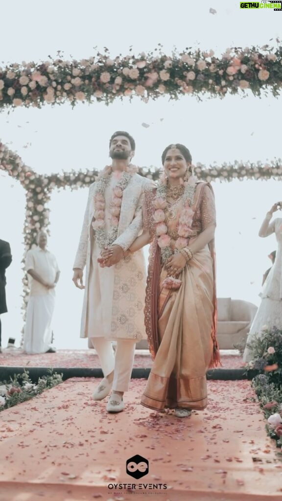 Swasika Instagram - A happy marriage is a long conversation which always seems too short Ours just begun All event credits goes to : @oyster_events_ Videography: @amalsivadas . . . #swasika #swasikavj #swasika_diehard_fans #swasika_vj_aksfa #swasik #swasika #new #trending #sureshgopi #wedding #superb #suggestions #explore #swasikawedding #trending #instavideo #soohappy #married