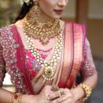 Swasika Instagram - Gorgeous Brides of this season @swasikavj❤️‍🔥 An outstanding wedding look specially designed for our gorgeous lady @swasikavj on her wedding day. A stunning saree design from @kanchivaram.in and @jazaashdesignstudio did the blouse works by matching with the saree with instructions by the stylist @abilashchickumakeupartist by putting all his efforts to bring out the details in it along with a hand embellished dupatta design to enhance her look in this saree in a traditional kerala style. A big salute to @abilashchickumakeupartist for all your efforts and the lovely styling. Jewellery @ttdevassy Photography @weddingbellsphotography ing #jazaash #2024designs #jazaashoutfits #celebritybride #swasika #sareefashion #keralastyle #bridesofjazaash #traditional #indiancouture #loveislove #love #instagram #fashion #fashiondesigner #handmade #dupattaveil #instagood #instadaily #indiancraftsmanship #instafashion #instafamily #keralawedding #bridesofindia #bridesofkerala.