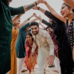 Swasika Instagram - PREM&SWASIKA Rhythms_of_Romance❤️❤️ Photography: @weddingbellsphotography Shot on : @canonindia_official (R5) Mua for Swasika : @abilashchickumakeupartist Mua for Prem : @makeoverbykichu Styling for swasika: @abilashchickumakeupartist Styling for prem: @amal_gop Special thanks : @nithinsuresh_su Blouse and dupatta : @jazaashdesignstudio Saree : @kanchivaram.in Prem’s dress : @men_in_q_wedding Ornaments: @ttdevassy Garland: @blackgold_designingstudio Events. @oyster_events_ #swasikavj #swasika #premjacob #wedding #ps4ever #swasamay #vibewithcanon Indriya Beach Resort and Spa, Cherai, Kochi
