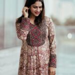 Swasika Instagram - Forever young at heart ❤️ Salwar from @klumbyprajinajaanaki
