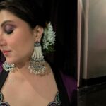 Swastika Mukherjee Instagram - Where is the सलोना सजन ? यहाँ सिर्फ़ मैं हूँ 🤣😘 Outfit: @nupurkanoi @nupurkanoiofficial Earrings: my favourite @janpathonline MUA: @prosenjit4867 Hairstyling: Yours Truly Hyderabad