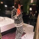 Swastika Mukherjee Instagram – Sleeping with so many doggos all over me 🐶💕 
.
Thank you for this one @dora_byphoenix 
It is super comfy and it made me so happy. The Park Hyderabad
