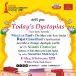 Swastika Mukherjee Instagram - I’ll be there at @theaklf to unveil @meghna.pant ‘s book The Man Who Lost India. 9th February 2024 6.55 pm At Allen Park, Park Street See you! Kolkata