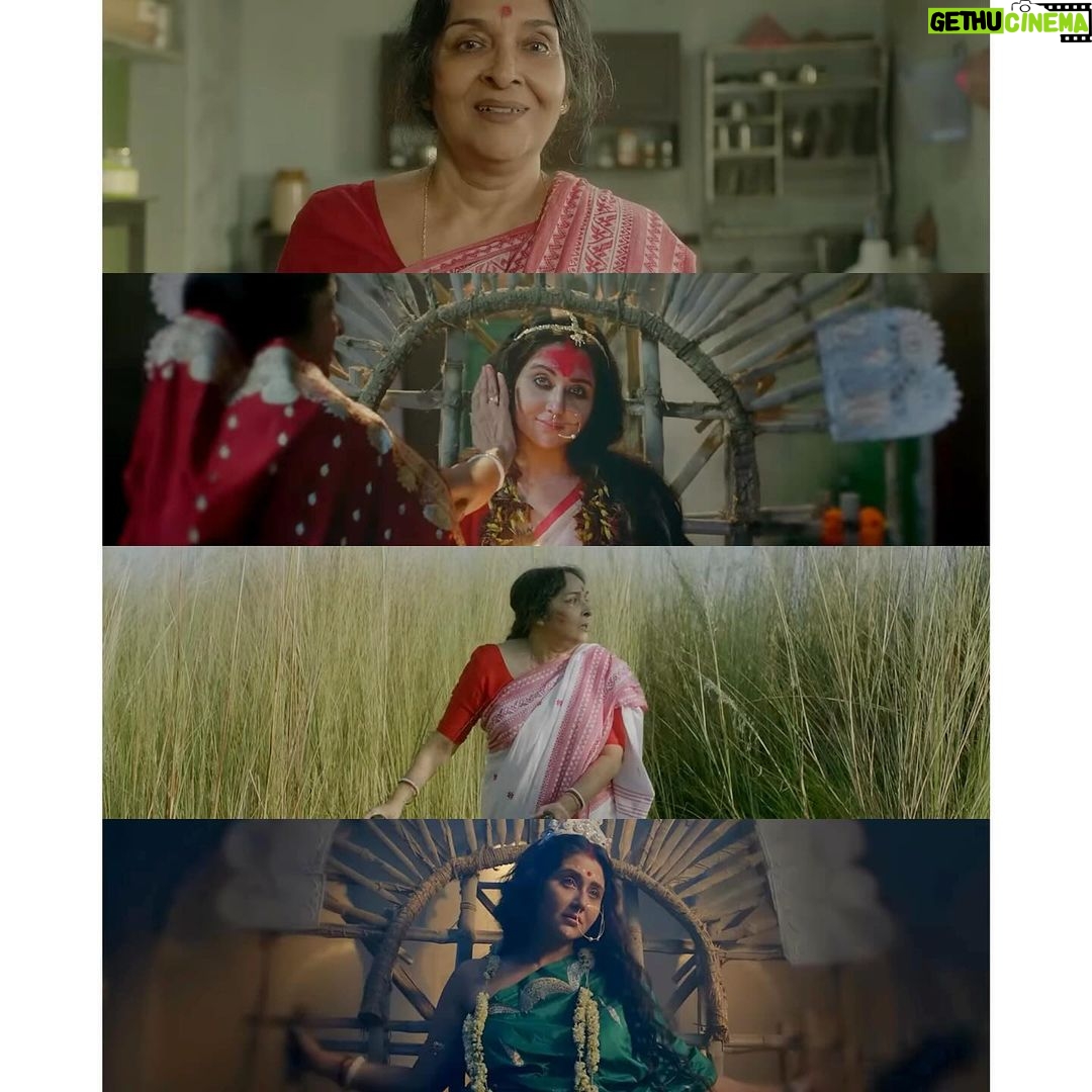 Swastika Mukherjee Instagram - As we grow old, stand on our own two feet, find a way to channel our voices, someway or the other, we come out of the shelter our parents have been providing for all the years bygone. Generational differences, conflicts of ideologies or mere lack of respect does often cause the death of those delicate relationships, leaving both the parties empty hearted. Years pass. Mortals age. And one fine morning when they wake up, they finally decide to patch up, mend the broken bonds or bridge the gap. But unfortunately it gets too late by then. It’s then that the life happens. Realisation hits. And they learn to accept, to grow greater than those dissimilarities, breaking off the invisible shackles of pride and prejudice, re-establishing the fact that Time is the ultimate king. Abhijit Sridas’s Bijoyar Pore tells of a story about nurturing innocence, preserving the contacts and celebrating the union of people under a single roof. Deepankar De and Mamata Shankar are phenomenal, as they are always. But the person to have completely outdone herself is undoubtedly Swastika Mukherjee. The visual usage of metaphor deserves to have its mention separately for its own credibility. Few of them are included in the collage shared above. As a whole, this film is a must watch for those who love to travel to another world of intricacies and complexities through cinema. ~ Bijoyar Pore by Abhijit SriDas (2024) #BijoyarPore #abhijitsridas #swastikamukhejee #bengalicinema #love #bollywood #hindifilms #writer #2004 #blogger #bloggersofinstagram #filmreview #hindicinema #banglachobi #indiancinema