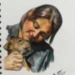 Swastika Mukherjee Instagram - Swastika Mukherjee 😍 Watercolor Painting @swastikamukherjee13
