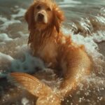 Swastika Mukherjee Instagram - If cuteness had faces… 🥹❤️ Posted @withregram • @sarashakeel MerDog 🧜‍♀️ x 🐶 . OFCOURSE I had to do a dog/puppy version of it ….. . . SaraShakeel x Ai