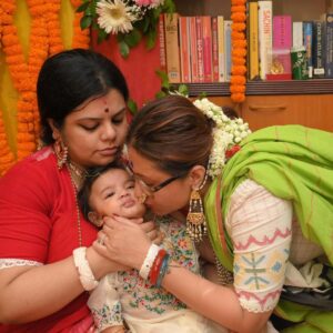 Swastika Mukherjee Instagram - My TYANA turns 1. Yes that’s what I called him when he was in his mother’s petu. I used to tell @parama_g in many conversations ‘তোমার ট্যানা হোক তখন দেখবে, তোমার ট্যানা আসুক তখন বুঝবে, তোমার ট্যানা হাড়মাস জালাবে তখন তোমার ডায়লগ থামবে’ … এইসব। When our films release we write almost every now and then - the most awaited film of the year, whether anyone really waited for them or not is another topic for another day, but this baby is worth an Oscar. We were waiting for him for almost a century. আজকে ট্যানার জন্মদিন 💕 আজকে ট্যানার মায়ের ও জন্মদিন 💕 মা হওয়ার প্রথম দিন টা তো মায়ের ও জন্ম হওয়া। Happy birthday to both 🥰🥰 He is precious to me a little less than @anwesha24 (writing this because my bigger tyana is hingshuti) 😅 Love and blessings to the boy today and forever. আগলে রেখো সবসময় @parama_gangopadhyay . Thank you @sarkardebarshi19 for clicking the best photos always. 17th Jan. 2024.