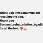 Swastika Mukherjee Instagram – Thank you everyone for all the help. 
Especially the professors and guards of Fisheries University Versova. 
Thank you @shahanadg for reaching out ❤️