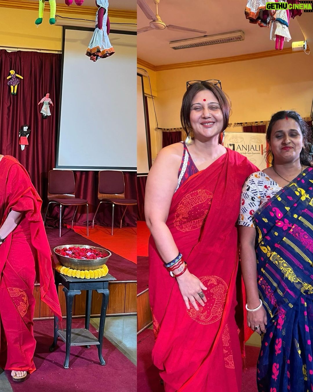 Swastika Mukherjee Instagram - The heart knows no bounds when it comes to love and celebration, and this sentiment perfectly encapsulates the ethos of @anjali_mentalhealth Anjali passionately celebrates women every single day, acknowledging and uplifting women of all backgrounds and walks of life. Allow me to share some captivating glimpses from the extraordinary Women’s Day celebration hosted by Anjali. It was truly an honour and a delight to be a part of such a meaningful event @banerjeeanuttama @piya_chakraborty @ratnaboli @biswaskathakali In a world often filled with rhetoric and slogans, Anjali goes beyond mere words. The celebration extends into the realm of genuine connection and support among women. Wishing everyone a Happy Women’s Day, filled with the warmth of authentic connections and the recognition of the remarkable women who grace our lives. #happywomensday #womensday2024 Kolkata