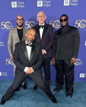 Swizz Beatz Instagram - Last night was a great night for hope and the fight for cancer . Congrats @lyorcohenr for being honored at the 50th anniversary 🙏🏽 @cityofhope 🤍