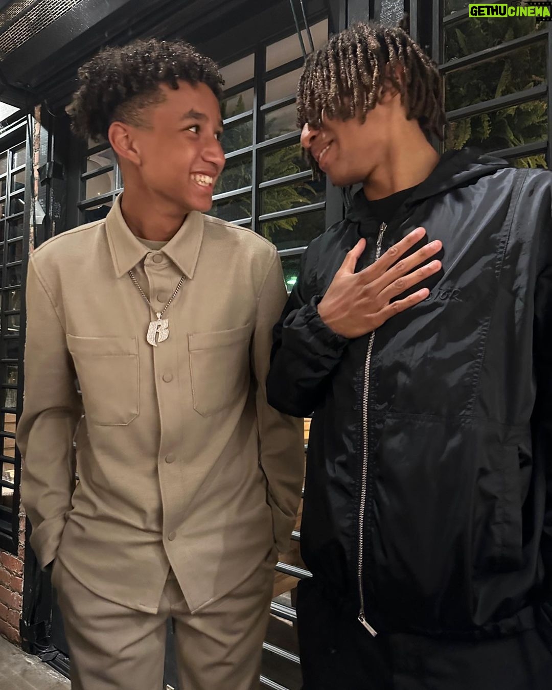 Swizz Beatz Instagram - Happy Birthday Egypt the Big 13 wow🥳 We love you and wish you many blessings 🙏🏽 This crazy world needs your positive love and energy 🤍🤍🤍 Look at how big you are now it’s happening tooooooooooo fast almost 6ft💆🏾♂️🤌🏾😮💨🤍🥳🥳🥳🥳🥳🥳🥳🥳🥳🥳🥳