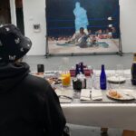 Swizz Beatz Instagram - This is a true masterpiece by #tituskaphar called A puzzled Revolution 🧩 I remember this day like yesterday 😅it was my birthday and my wife had Titus set it up for me to have breakfast with the painting 🙏🏽 I think it’s his strongest most unique work. The most amazing part is the work comes with 3 different canvases that slide in and out of the painting changing the subject 🙆🏽👀⚡️ This Masterpiece is on view @brooklynmuseum for our show GIANTS ⚡️ Please go see and tag us in the photo @thedeancollection …..