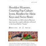 Swizz Beatz Instagram - Been holding this incredible news close to the chest!! Now, it’s our pleasure to officially announce GIANTS: Art from the Dean Collection of Swizz Beatz and Alicia Keys opening on February 10 @brooklynmuseum! Tickets to #GiantsBkM available now!!!!!! A MUST SEE SHOW. Link in bio💥💥💥 Let’s get 2024 started!!💜 A BIG special thank you to all the GIANTS in the show!!! @TheDeanCollection @asherald @anamibia #BarkleyHendricks #DeanaLawson @rdeborah191 @derrickadamsny @dj_koolherc #EbonyGPatterson #ErnieBarnes @esthermahlanguart #FridaOrupabo @gordonparksfoundation @hankwillisthomas @hassanhajjaj_larache @chinatowntaylor @jamelshabazz @jarvisboyland @basquiatofficial @jlagarrigue @jordanmcasteel @kehindewiley @kennedyyanko @kwamebphoto @lornasimpson @lynetteyiadomboakye #MalickSidibe #MelekoMokgosi @mickalenethomas @nickcaveart @ninachanel @odiliodita #QualeashaWood @radcliffebaileyjr @studio_voltaphoto #TitusKaphar #ToyinOjihOdutola @tschabalalaself #VaughnSpann #zohraopoku