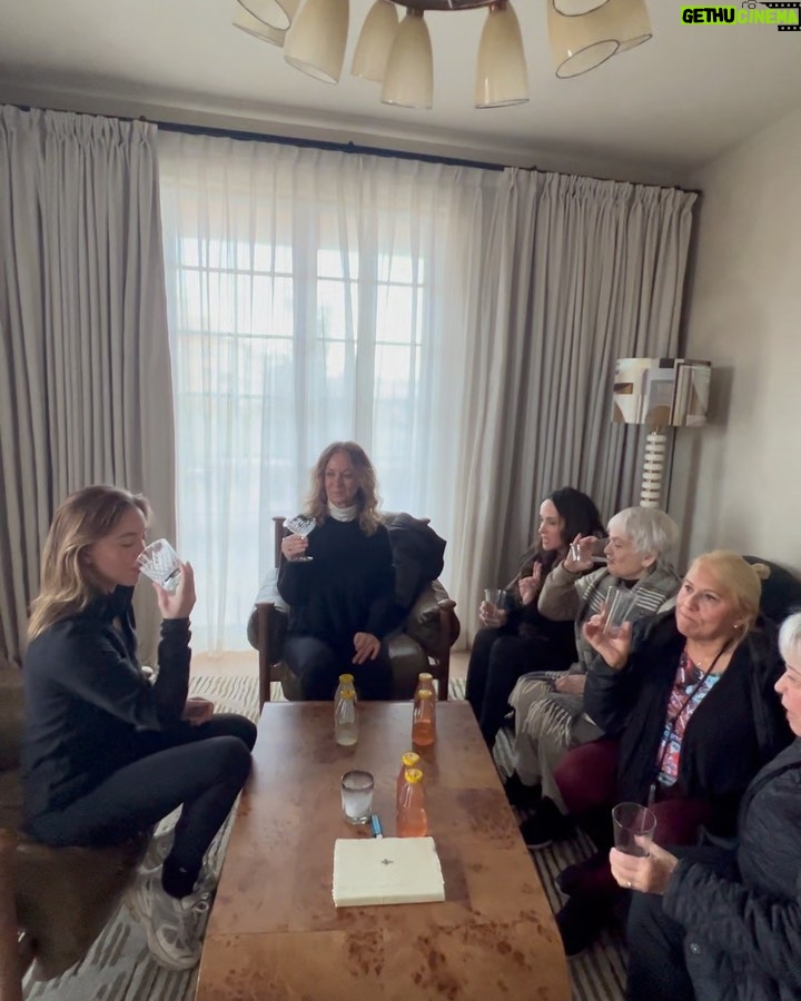 Sydney Sweeney Instagram - a year ago @drinkbai and I started dreaming up this new flavor for you. 💫 while I was filming I had my grandmas, aunt, and mom help me taste test the perfect combinations. hope you love it as much as we do :) #itswonderwater #baipartner #ad