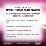 T-Pain Instagram - Let the games begin! 🔥 If you are a Driver you are already eligible to enter! Sign up will be collected at the track. This will be a fun midday show for everyone to enjoy 🏁 The rest of the day will be open drift 🏎️💨 Caffeine and Octane Lanier Raceway