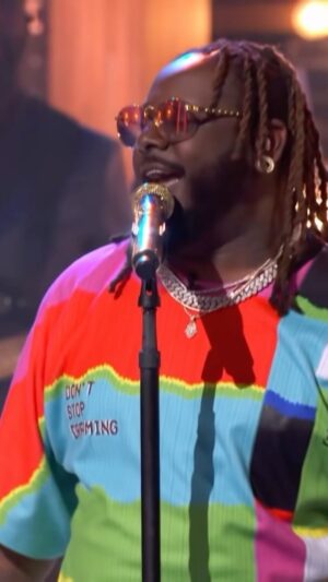T-Pain Instagram - “He can sing!” - @jimmyfallon 

LET THEM KNOW BROTHER 🗣️ #ontopofthecovers

***from 2022