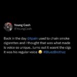 T-Pain Instagram - It’s just like that @youngcash 😂 Presave The Introduction for more stories from back in the day. #BluezBrothaz dropping Friday 🔥