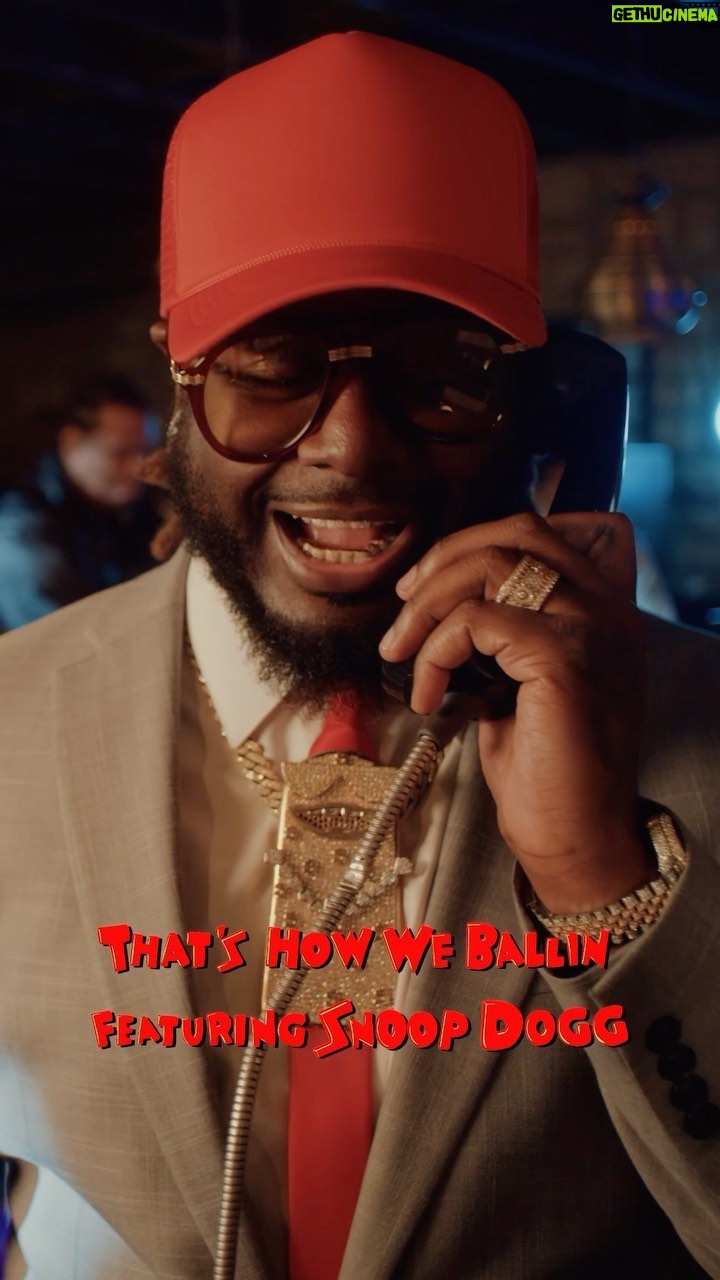 T-Pain - 18.4K Likes - A few months ago I was on a flight from LA to Atlanta and couldn’t sleep so I looked for movies to keep me entertained. Peewee’s big adventure came up and I couldn’t help myself.
After watching the movie I texted my Nappy Boy Films crew and let them know we had to do this for That’s How We Ballin!! Always loved the movie and am super proud of how the video came out
#thatshowweballin