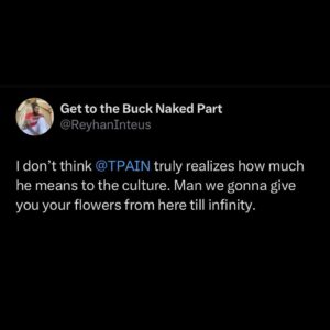 T-Pain Instagram - Following his acceptance of the Legend Award at the @soultrain Awards, the internet gave @tpain his much-deserved flowers 💐💐

#soultrainawards