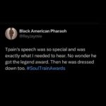 T-Pain Instagram - Following his acceptance of the Legend Award at the @soultrain Awards, the internet gave @tpain his much-deserved flowers 💐💐 #soultrainawards