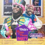 T-Pain Instagram - Had to put the top hat back on for this 🎉 You can party in a Mansion, somewhere in Wiscansin and on tour across the country!!! Join me, @larussell @youngcash and @nandostl for the biggest house party of the summer 🔥 Tickets on sale Friday on tpain.com. Stay tuned for early access options too 🎩