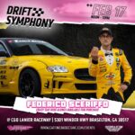 T-Pain Instagram - The squad keeps pulling up!! @federicosceriffo17 is here at Drift Symphony and ride alongs in his Crazy Taxi will be available for purchase onsite Caffeine and Octane Lanier Raceway