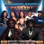 T-Pain Instagram - Atlanta! We’re the official judges of T-Pain & Young Ca$h Miss Biggest Booty Pageant next Wed alongside our 85 Fam @karlousm & @navvgreene and you know it’s gon be strict af to win that $5K! 💸 Join us to see who’s taking home that cash!  Get Tickets:: bit.ly/ATLBOOTY Atlanta, Georgia