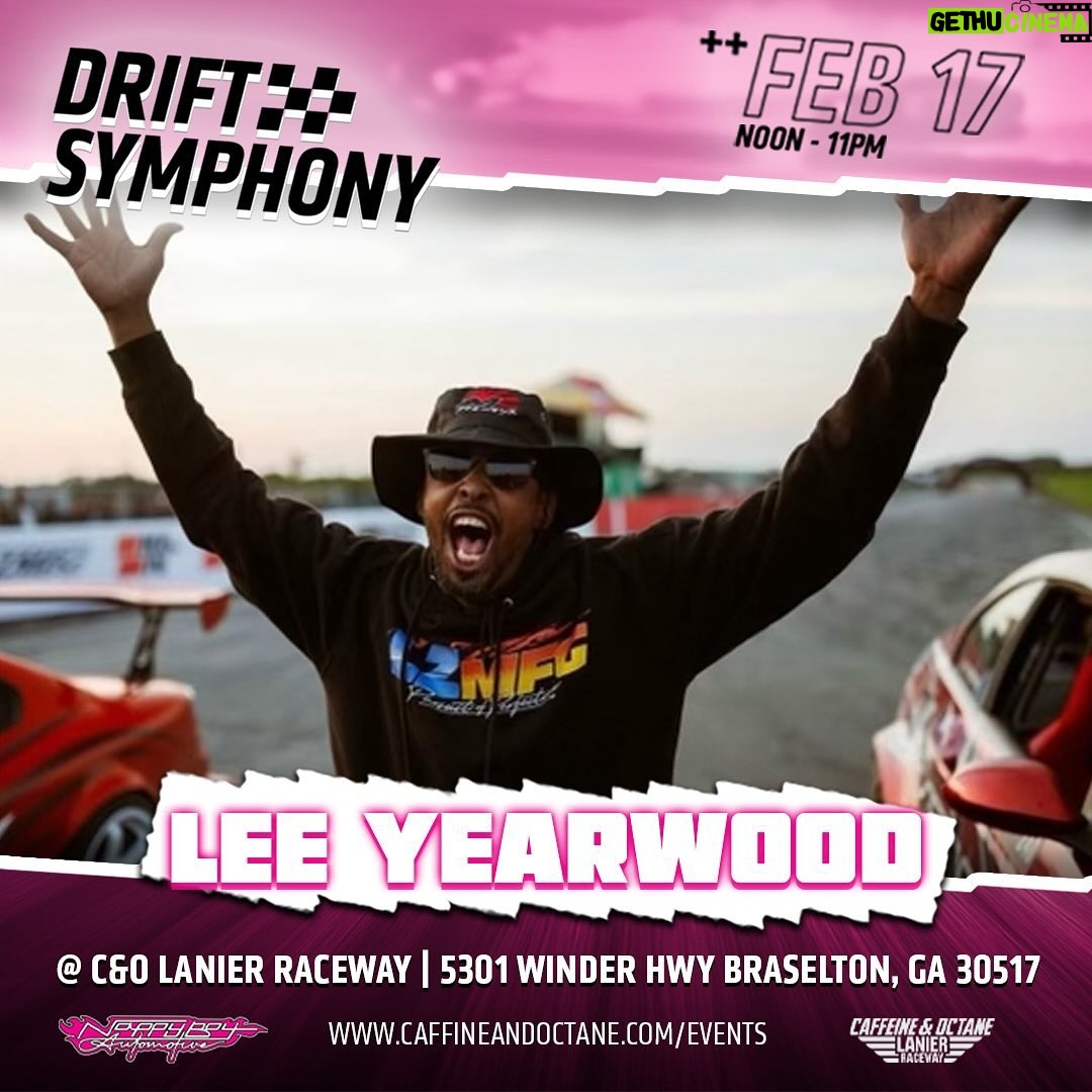 T-Pain Instagram - Heater alert π¨ Coming up to drift is the one and only @leebird_rb π₯ Join us this Saturday at @caffeineandoctanelanier for our first ever hosted event! Get tickets now Caffeine and Octane Lanier Raceway