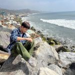 Taeil Instagram - at sunset Sunset Beach, Malibu, California