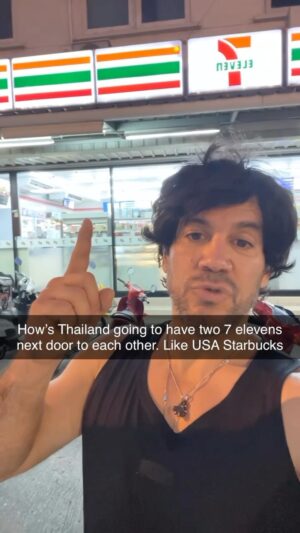 Tai Lopez Instagram - They like 7-Eleven in Thailand apparently…