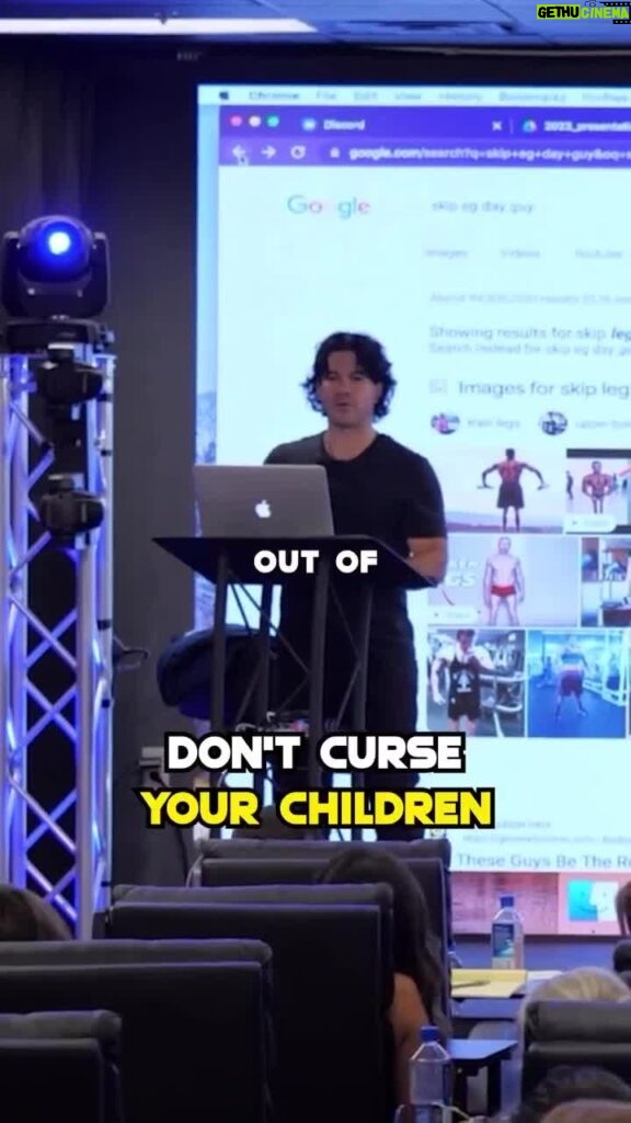 Tai Lopez Instagram - Don't curse your children...