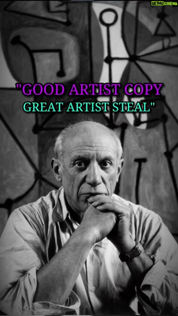 Tai Lopez Instagram - "Good artists copy, great artists steal." - Pablo Picasso Find someone to mimic