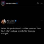 Tai Lopez Instagram – Temptation to give up is greatest right before you’re about to succeed.