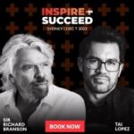 Tai Lopez Instagram – Just landed. Who’s here in Australia? 3500 tickets sold for tomorrow. Sydney, Australia