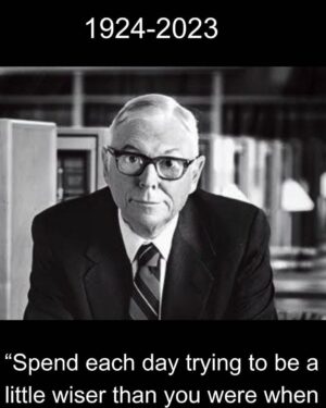 Tai Lopez Instagram - Sad to hear the great Charlie Munger passed today. He spread massive wisdom to those who had ears to hear. Rest in peace legend. #charliemunger