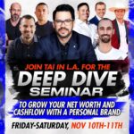 Tai Lopez Instagram - I haven’t been back to California really in years. Who’s coming this Friday to see me in person?