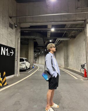 Takanori Iwata Instagram - 🩵🩵🩵
