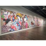 Takashi Murakami Instagram - Only 25 more days left of my solo exhibition “Takashi Murakami: Unfamiliar People - Swelling of Monsterized Human Ego" at the Asian Art Museum of San Francisco. @asianartmuseum On February 8, they will be holding the third and final campaign to gift the highly popular Collectible Trading Card with the admissions ticket. (Completed sets of these are being traded at high prices on the Japanese resale site Mercari.) The painting shown in this post is titled "Judgement Day”. In my conversations with the curator Laura Allen, she asked me to create a large iconic work suitable for the exhibition's theme, monsters. I am quite proud of this resulting work, which I created by mixing the monstrosity of human beings I felt through the pandemic with the strange imageries of Ukiyoe from the Edo period (1603 - 1868). Ukiyoe was a theme that I had always avoided in the past, so I am very grateful that Laura's guidance allowed me to create a work addressing it for the first time. Please come and see my new endeavor in the few remaining days of the exhibition. "Judgement Day" The SFAAM "Murakami: Monsterized" exhibition is until February 12th. #AsianArtMuseum #MuseumDifferently #TakashiMurakami