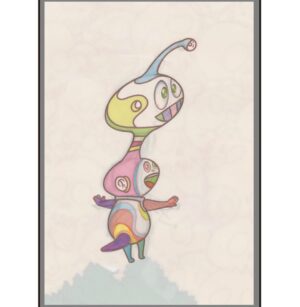 Takashi Murakami Instagram - new character.

When it's cold, I feel depressed.
🥲