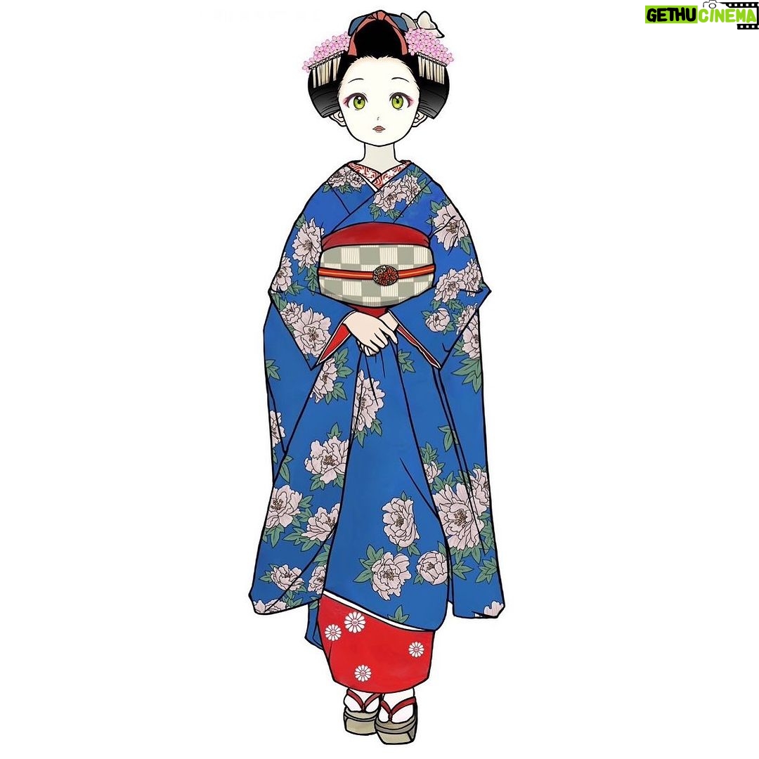 Takashi Murakami Instagram - 見識者の方々とうちのチームで着物の整合性を揉んでます。 昨日投稿したモノだと冬物で袖が大きすぎる、長すぎる。 かんざしの桜と着物が合わないのでは?と議論が噴出していました。着物は約束事が多いですね。 四季を楽しもうとする、江戸時代の日本人の生きることへの貪欲さを感じます。 今回、「村上隆、もののけ、京都」展では、京都を深掘りして作品を作ってますが、未知の事象がたくさんあって楽しいです。 私の死ぬまでの数年間、今一度、日本人である事を学び直そうと思ってます。あ、違うか。京都人は自分らを日本人とは思っておらず、平安人と考えてるのでした。 あと何年、学びを反芻出来るかなぁ。
