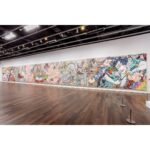 Takashi Murakami Instagram - Only 25 more days left of my solo exhibition “Takashi Murakami: Unfamiliar People - Swelling of Monsterized Human Ego" at the Asian Art Museum of San Francisco. @asianartmuseum On February 8, they will be holding the third and final campaign to gift the highly popular Collectible Trading Card with the admissions ticket. (Completed sets of these are being traded at high prices on the Japanese resale site Mercari.) The painting shown in this post is titled "Judgement Day”. In my conversations with the curator Laura Allen, she asked me to create a large iconic work suitable for the exhibition's theme, monsters. I am quite proud of this resulting work, which I created by mixing the monstrosity of human beings I felt through the pandemic with the strange imageries of Ukiyoe from the Edo period (1603 - 1868). Ukiyoe was a theme that I had always avoided in the past, so I am very grateful that Laura's guidance allowed me to create a work addressing it for the first time. Please come and see my new endeavor in the few remaining days of the exhibition. "Judgement Day" The SFAAM "Murakami: Monsterized" exhibition is until February 12th. #AsianArtMuseum #MuseumDifferently #TakashiMurakami