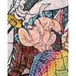 Takashi Murakami Instagram - Only 25 more days left of my solo exhibition “Takashi Murakami: Unfamiliar People - Swelling of Monsterized Human Ego" at the Asian Art Museum of San Francisco. @asianartmuseum On February 8, they will be holding the third and final campaign to gift the highly popular Collectible Trading Card with the admissions ticket. (Completed sets of these are being traded at high prices on the Japanese resale site Mercari.) The painting shown in this post is titled "Judgement Day”. In my conversations with the curator Laura Allen, she asked me to create a large iconic work suitable for the exhibition's theme, monsters. I am quite proud of this resulting work, which I created by mixing the monstrosity of human beings I felt through the pandemic with the strange imageries of Ukiyoe from the Edo period (1603 - 1868). Ukiyoe was a theme that I had always avoided in the past, so I am very grateful that Laura's guidance allowed me to create a work addressing it for the first time. Please come and see my new endeavor in the few remaining days of the exhibition. "Judgement Day" The SFAAM "Murakami: Monsterized" exhibition is until February 12th. #AsianArtMuseum #MuseumDifferently #TakashiMurakami