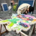 Takashi Murakami Instagram – @kyotocitykyoceramuseum 
もののけふらわー
Mononoke Flower 京都市京セラ美術館（京都市美術館）