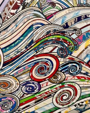 Takashi Murakami Instagram - Takashi Murakami’s newest masterwork, which also makes its premiere at #MurakamiMonsterized, is titled “Judgement Day” — an 82 feet long painting that used 10,000 different silk screens and was produced in a matter of several weeks! 😱

The main figure in the center is Enma, the King of Hell in Buddhism. But you’ll also find zombie-like kabuki actors dressed as samurai and geisha, and two groups of yokai (Japanese supernatural beings). 

Akin to music sampling, Murakami was inspired by different artistic styles to create a visual feast of images. You may notice references to 19th century Japanese woodblock prints, including works by Utagawa Kuniyoshi and Tsukioka Yoshitoshi, and Murakami’s use of trompe-l’œil or western optical illusion techniques.

👹 Visit “Murakami: Monsterized” to get a closer look at all of the details of Murakami’s latest paintings. Plan your holiday visit to experience this blockbuster exhibition at asianart.org.

#AsianArtMuseum #MuseumDifferently #TakashiMurakami 

© Takashi Murakami/Kaikai Kiki Co., Ltd. All Rights Reserved.